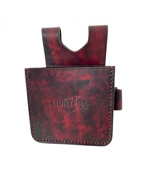 Cartrige case Huntera on the belt (red/brown) HSO201RB