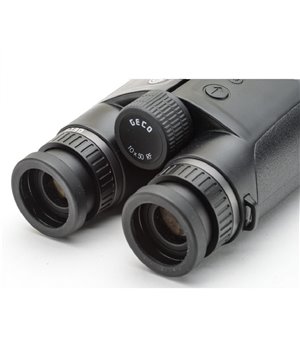 Binocular with rangefinder Geco 10x50 LRF, black 2406479