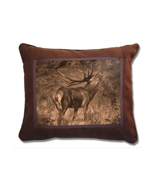 Cushion with Deer Print (43x37 cm)