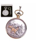 Silver/gold plated pocket watch