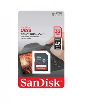 SanDisk Ultra SDHC memory card 32GB 48 MB/s Class 10 UHS-I