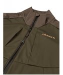 Harkila Magni fleece jacket (Willow green/Shadow brown)