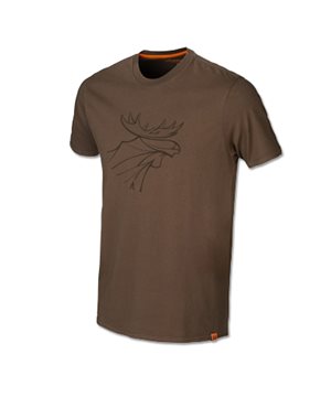 Harkila graphic t-shirt 2-pack (Willow green/Slate brown)