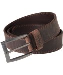 HARKILA ARVAK Leather Belt (Deep brown)