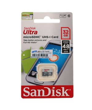 SANDISK micro card SDHC 32GB UHS-I SDSQUNS032G-GN3MN