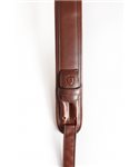Leather Gun Sling with integrated Catridge Holder 